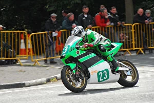 Images Dated 17th December 2019: Nick Anderson (Kawasaki) 1994 Supertwin Manx Grand Prix