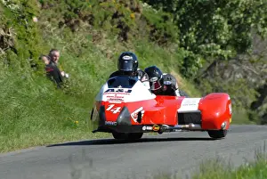 Nick Crowe & Dan Sayle (LCR Honda) 2007 Jurby Road