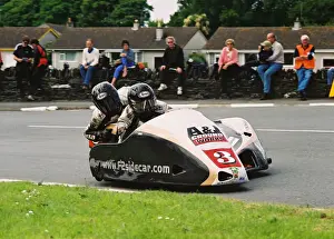 Nick Crowe & Darren Hope (DMR Honda) 2004 Sidecar TT