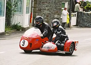 Nick Cutmore & Nancy Thomas (Windle Vincent) 2004 Pre TT Classic