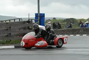 Nick Cutmore & Nancy Thomas (Windle Vincent) 2007 Pre TT Classic