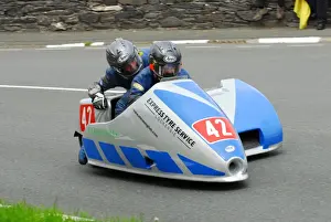 Nick Houghton & Paul Thomas (Baker Yamaha) 2013 Sidecar TT
