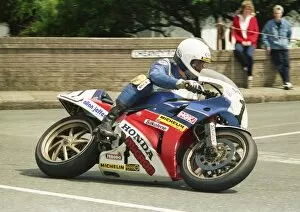 Images Dated 20th September 2013: Nick Jefferies (Honda) 1988 Senior TT