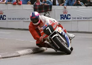 Images Dated 12th January 2019: Nick Jefferies (Honda) 1992 Supersport 400 TT