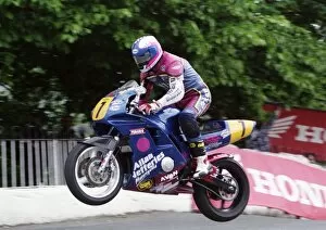Images Dated 10th August 2016: Nick Jefferies (Honda) 1994 Supersport 600 TT