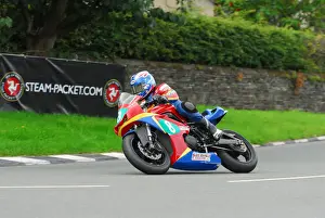 Nick jefferies (Kawasaki) 2015 Super Twin Manx Grand Prix