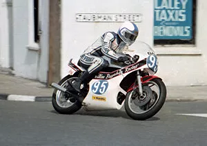 Nick Jefferies Collection: Nick Jefferies (Yamaha) 1983 Junior Manx Grand Prix