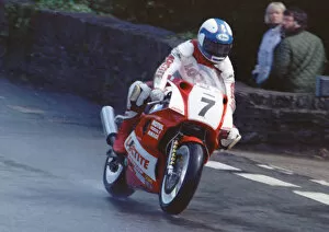 Images Dated 13th March 2019: Nick Jefferies (Yamaha) 1990 Senior TT
