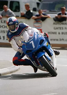 Images Dated 14th March 2019: Nick Jefferies (Yamaha) 2002 Junior 600 TT