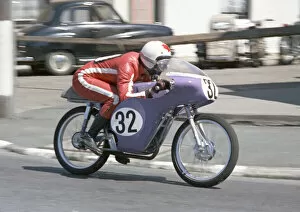 Images Dated 11th January 2021: Nick Mayo (Heldun Hawk) 1968 50cc TT