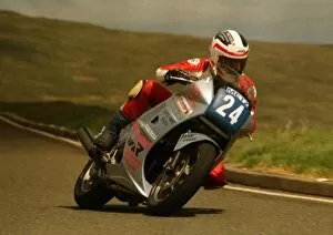 Images Dated 2nd March 2018: Nigel Barton (Honda) 1988 Production B TT