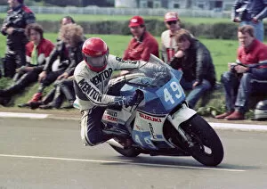Images Dated 6th February 2022: Nigel Bryan (Suzuki) 1986 Production B TT