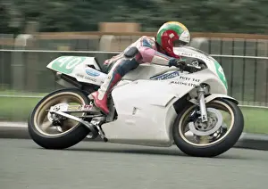 Nigel Hansen (Yamaha) 1989 Lightweight Manx Grand Prix