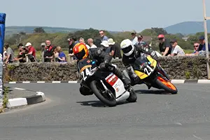 Nigel Moore (Honda) and Lee Vernon (Honda) 2011 Southern 100