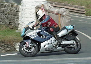 Images Dated 7th April 2021: Nigel Nottingham (Yamaha) 1996 Junior Manx Grand Prix