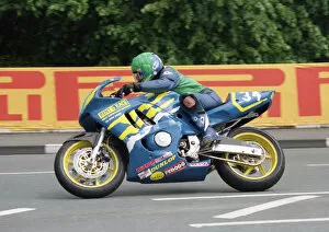 Images Dated 10th June 2020: Nigel Piercy (Honda) 1998 Junior TT