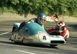 Nigel Rollason / Alan Huntingdon (Barton Phoenix) 1987 Sidecar TT
