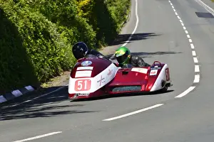 Nigel Smith & Chris McGahan (Ireson Honda) 2015 Sidecar TT