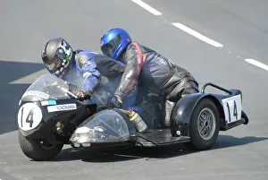 Images Dated 30th May 2010: Nigel Smith & Kriss Hibberd (Hewitt BSA) 2010 Pre TT Classic