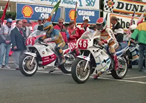 Nigel Verity (Yamaha) and Kevin Mawdsley (Yamaha) 1988 Production A TT