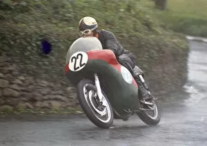 Images Dated 31st May 2021: Nigel Warren (AJS) 1967 Junior Manx Grand Prix