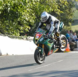 Images Dated 29th September 2021: Niklas Pfeiffer (Triumph) 2011 Newcomers Manx Grand Prix