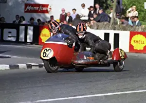 Norman Hanks & Rose Arnold (BSA) 1968 750 Sidecar TT