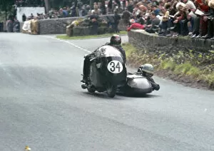 Images Dated 19th May 2020: Norman Huntingford & Ray Lindsay (Matchless) 1965 Sidecar TT