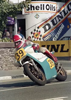 Norman Kneen (Suzuki) 1987 Senior Manx Grand Prix