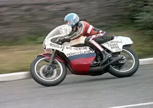 Images Dated 28th July 2021: Norman Kneen (Yamaha) 1980 Junior Manx Grand Prix