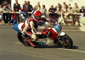 Images Dated 1st February 2018: Norman Kneen (Yamaha) 1987 Junior Manx Grand Prix