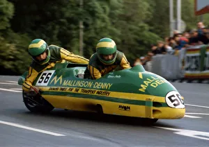 1989 Sidecar Tt Collection: Norman Panton & Simon Ansell (Suzuki) 1989 Sidecar TT