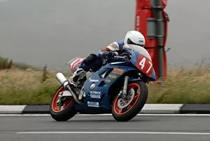 Images Dated 26th August 2007: Olie Linsdell (Yamaha) 2007 Newcomers Manx Grand Prix
