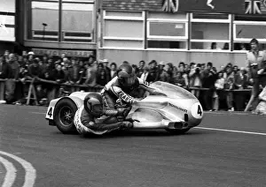 Otto Haller & Erich Haselbeck (MKM) 1977 Sidecar TT