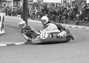 Otto Haller & Pauline Goddard (BMW) 1974 750 Sidecar TT