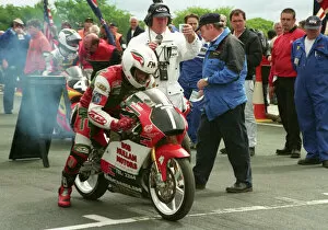 Owen Mcnally Collection: Owen McNally (Honda) 1999 Ultra Lightweight TT