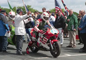 Images Dated 20th July 2020: Owen McNally (Yamaha) 1999 Junior TT