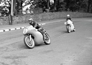Images Dated 24th April 2023: Paddy Driver Norton) Mike Hailwood Norton 1961 Senior TT
