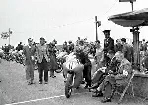 Images Dated 24th April 2023: Paddy Driver Norton Practice 1961 Senior TT