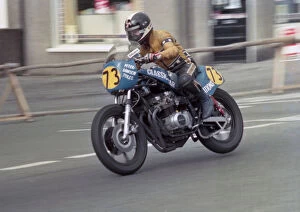 Images Dated 3rd September 2020: Paddy Martin (Kawasaki) 1984 Senior Manx Grand Prix