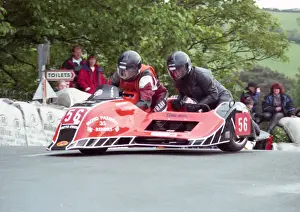 Pascal Hachet & Delphine Alzina (Ireson Yamaha) 2000 Sidecar TT
