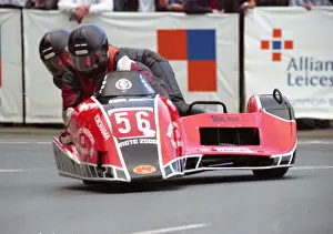 Pascal Hachet & Delphine Alzina (Ireson Yamaha) 2000 Sidecar TT