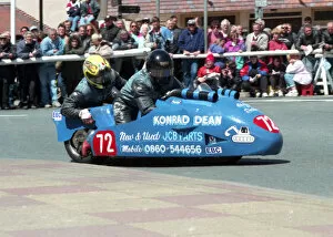 Images Dated 21st June 2020: Paschal Brady & Gerald Cushnahan (Honda) 1995 Sidecar TT