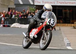 Images Dated 24th October 2021: Pat Davy (Suzuki) 1996 TT Parade Lap