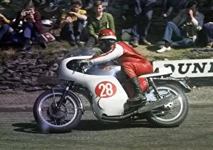 Images Dated 11th August 2017: Pat Mahoney (BSA) 1969 Production 750 TT
