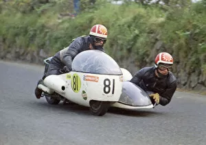 Pat Sheridan & Phil Smith (BSA) 1970 750 Sidecar TT