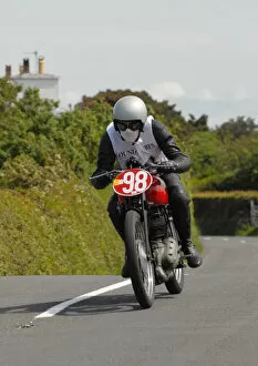 Images Dated 22nd August 2020: Pat Sproston (1940 Gilera), No. 98, 2007 Re-enactment