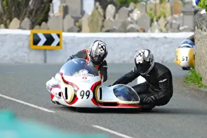 Patrick Geffray & Ronnie Aine (BMW MRE) 2015 Pre TT Classic