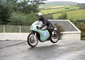 Images Dated 18th February 2022: Patrick Green (Norton) 1967 Junior Manx Grand Prix
