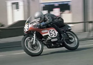 Images Dated 7th September 2020: Paul Barrett (Harley Davidson) 1983 Senior Classic Manx Grand Prix